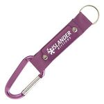 Strap Happy Keychain - Key Tag with Carabiner -  