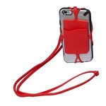 Strappy Mobile Device Pocket - Red
