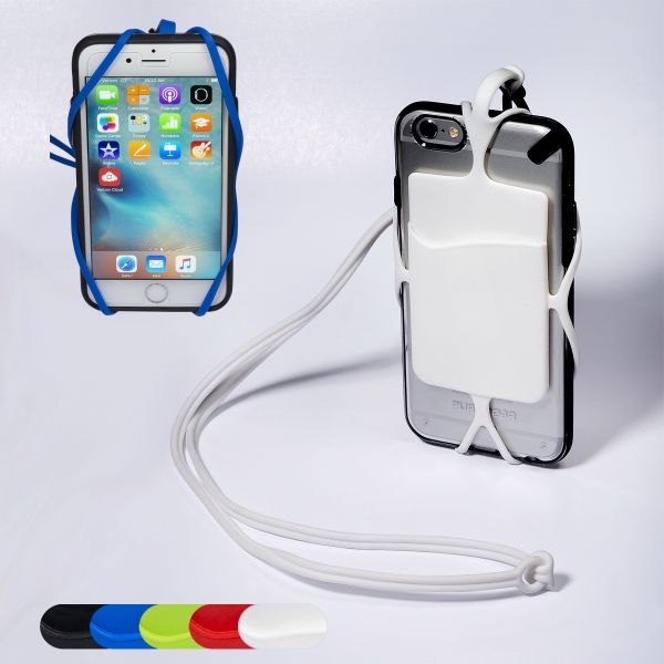 Main Product Image for Imprinted Strappy Mobile Device Pocket