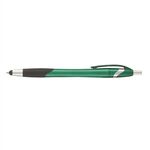 Stratus Grip w/Stylus Pen - Green/Silver