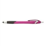 Stratus Grip w/Stylus Pen - Magenta Pink/silver