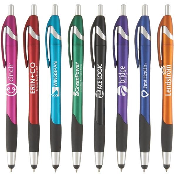 Main Product Image for Custom Printed Stratus Grip w/Stylus Pen