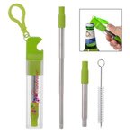 Straw Kit With Bottle Opener