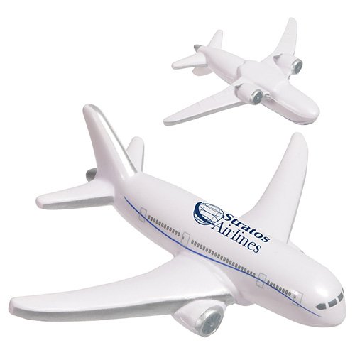 Main Product Image for Imprinted Stress Reliever Airliner