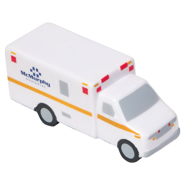 Main Product Image for Custom Printed Stress Reliever Ambulance