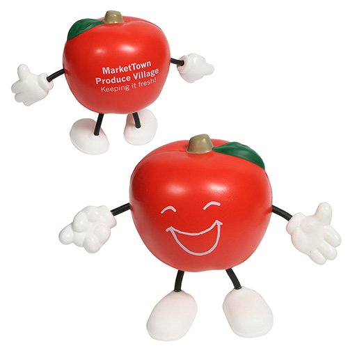 Main Product Image for Promotional Stress Reliever Apple Figure