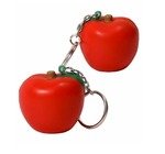 Stress Apple Key Chain - Red