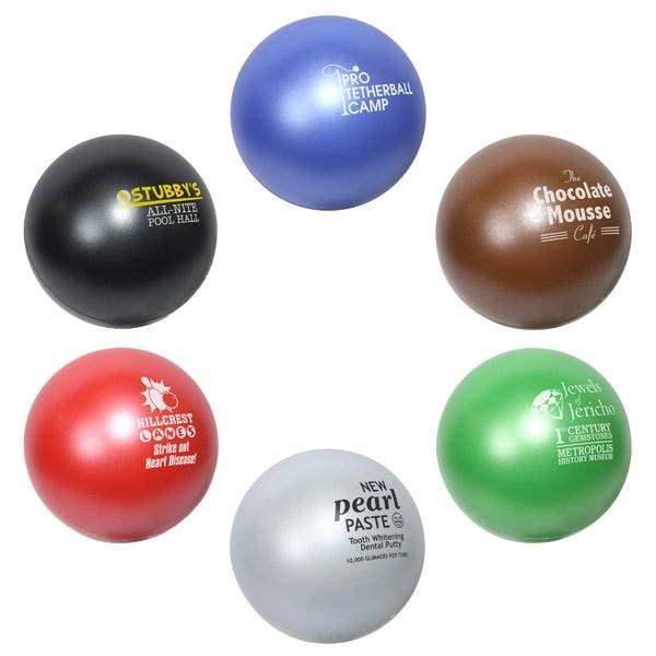 Main Product Image for Imprinted Stress Reliever Ball - Jewel Tones