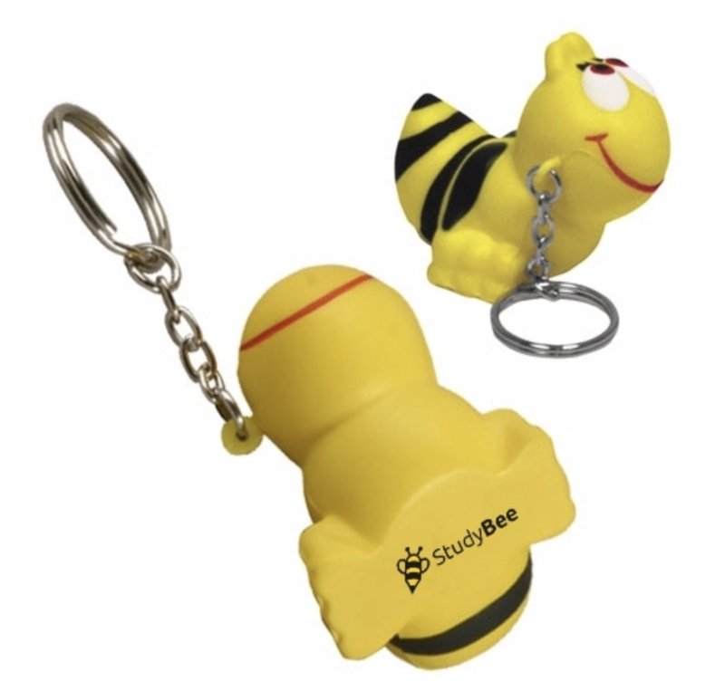 Main Product Image for Promotional Stress Reliever Bee Key Chain