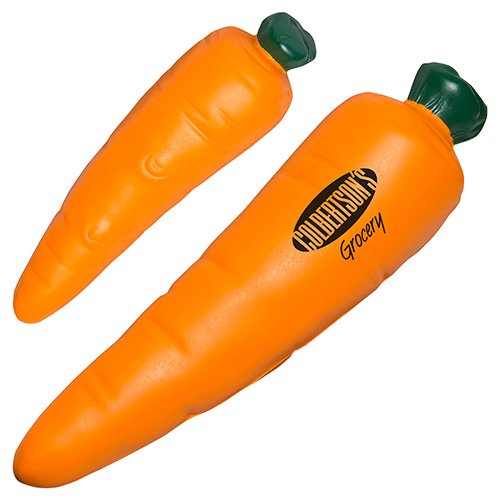 Main Product Image for Custom Printed Stress Reliever Carrot