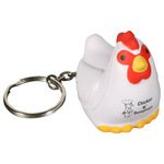 Stress Chicken Key Chain -  