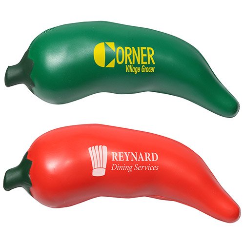 Main Product Image for Custom Printed Stress Reliever Chili Pepper