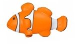 Stress Clown Fish - Orange