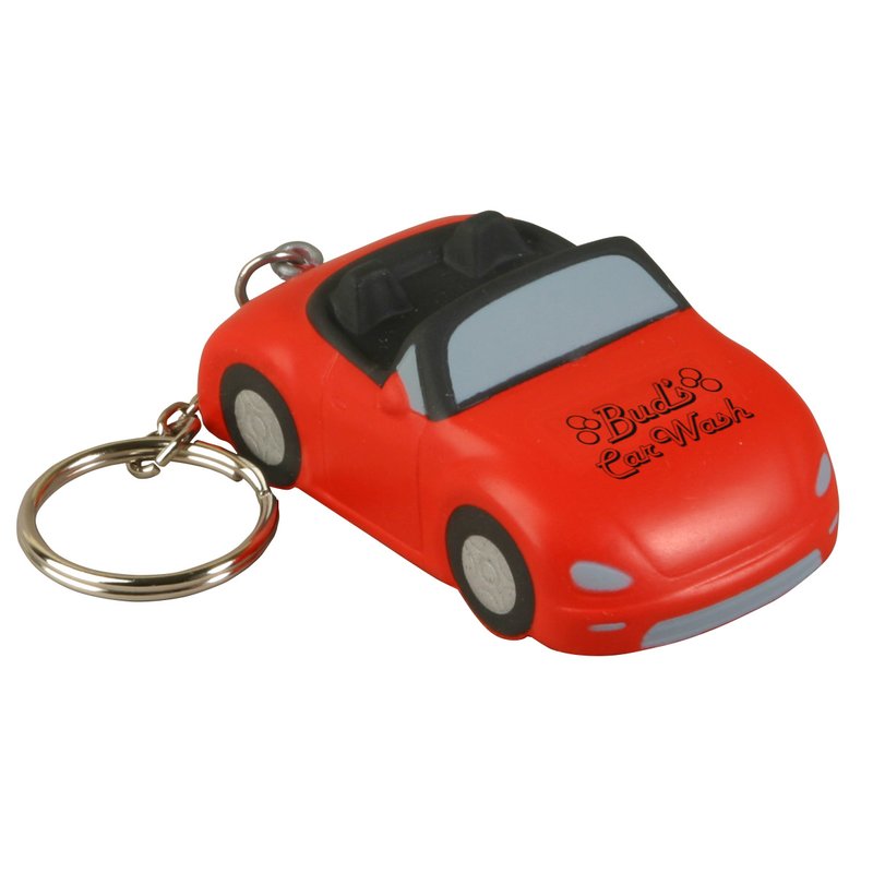 Main Product Image for Custom Printed Stress Reliever Key Chain - Conv