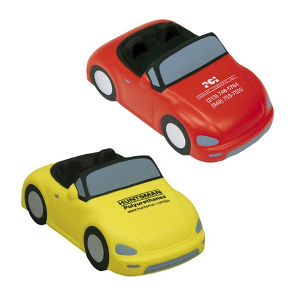 Main Product Image for Custom Printed Stress Reliever Convertible Car