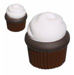 Stress Cupcake - Brown/White