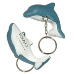 Stress Dolphin Key Chain -  