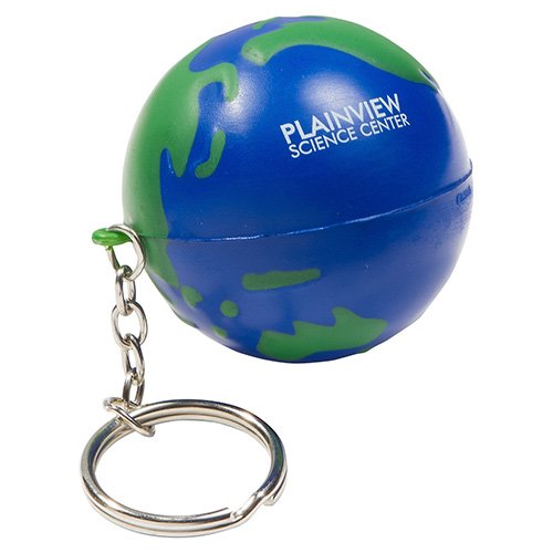 Main Product Image for Promotional Stress Reliever Key Chain - Earth
