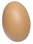Stress Egg - Brown