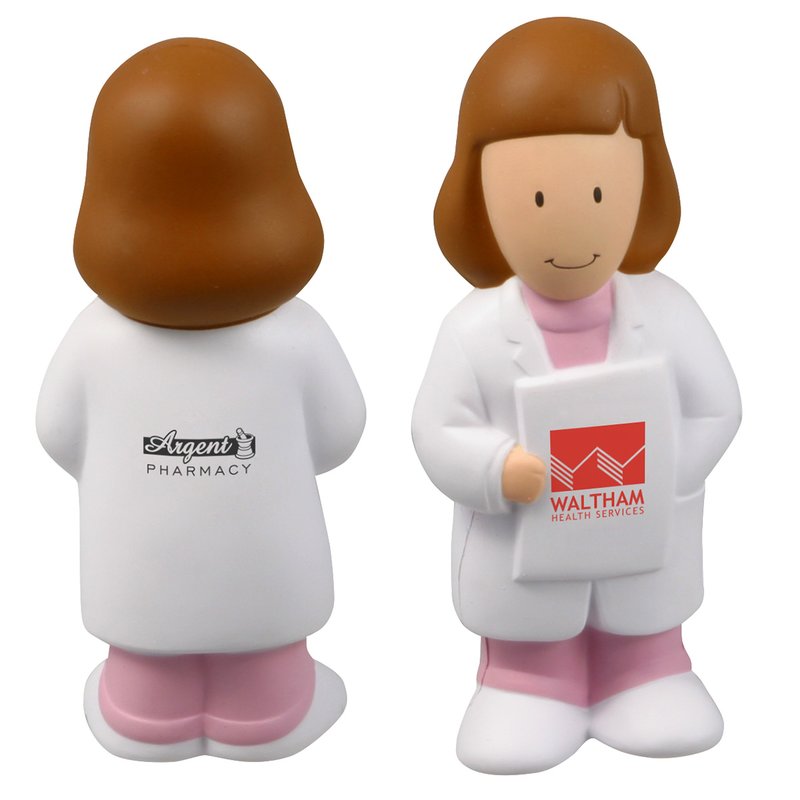 Main Product Image for Custom Printed Stressreliever Female Physician