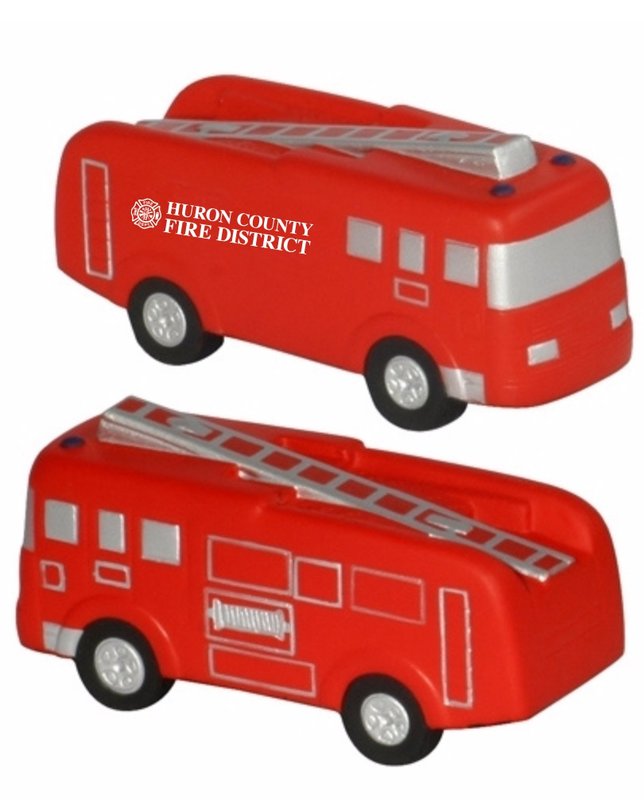 Main Product Image for Imprinted Stress Reliever Fire Truck