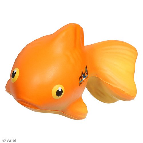 Main Product Image for Imprinted Stress Reliever Goldfish