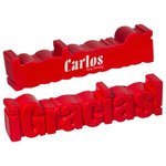 Buy Custom Printed Stress Reliever Gracias Word