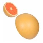 Stress Grapefruit Half - Orange