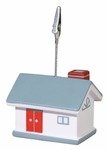 Stress House Memo Holder - White/Gray