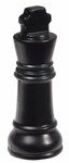 Stress King Chess Piece Black - Black