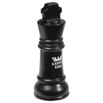 Buy Imprinted Stress Reliever King Chess Piece Black