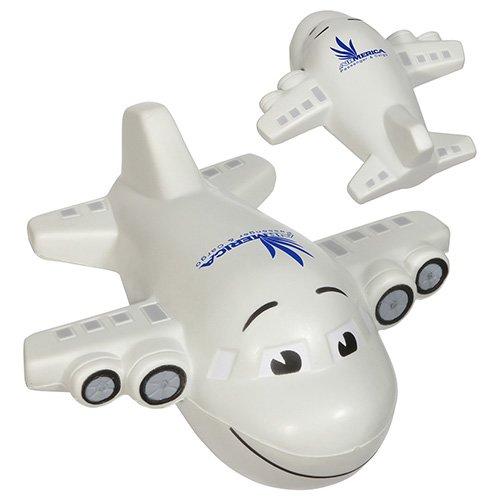 Main Product Image for Imprinted Stress Reliever Large Airplane