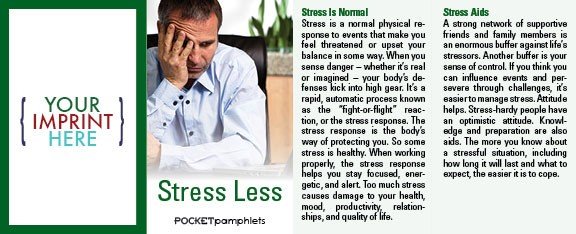 Main Product Image for Stress Less Pocket Pamphlet
