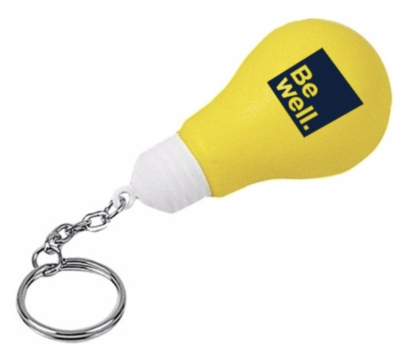 Main Product Image for Promotional Stress Reliever Key Chain - Lightbulb