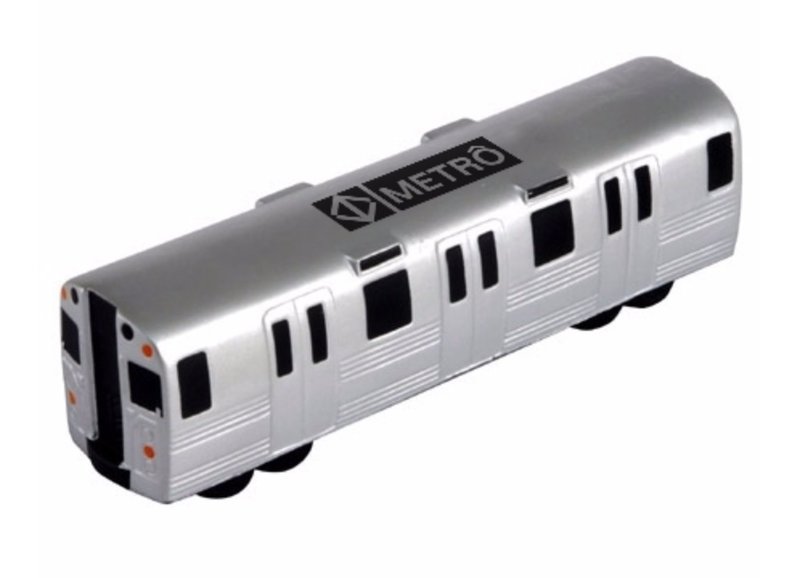 Main Product Image for Imprinted Stress Reliever Metro Train