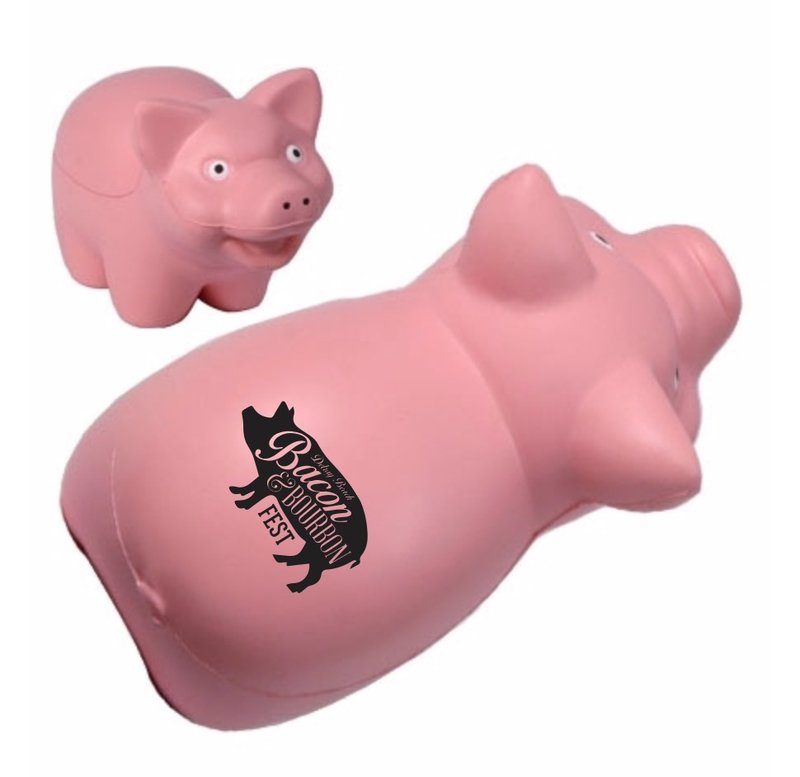 Main Product Image for Imprinted Stress Reliever Pig