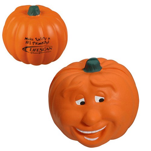 Main Product Image for Promotional Stress Reliever Pumpkin - Smile