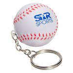 Buy Imprinted Stress Reliever Key Chain - Baseball