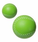 Stress Reliever Baseball - Lime Green