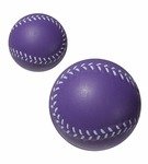 Stress Reliever Baseball - Purple