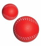 Stress Reliever Baseball - Red