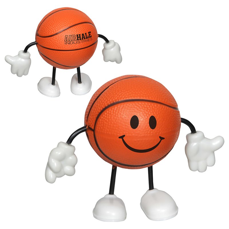 Main Product Image for Imprinted Stress Reliever Basketball Figure