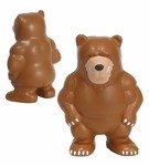 Stress Reliever Bear Mascot - Brown
