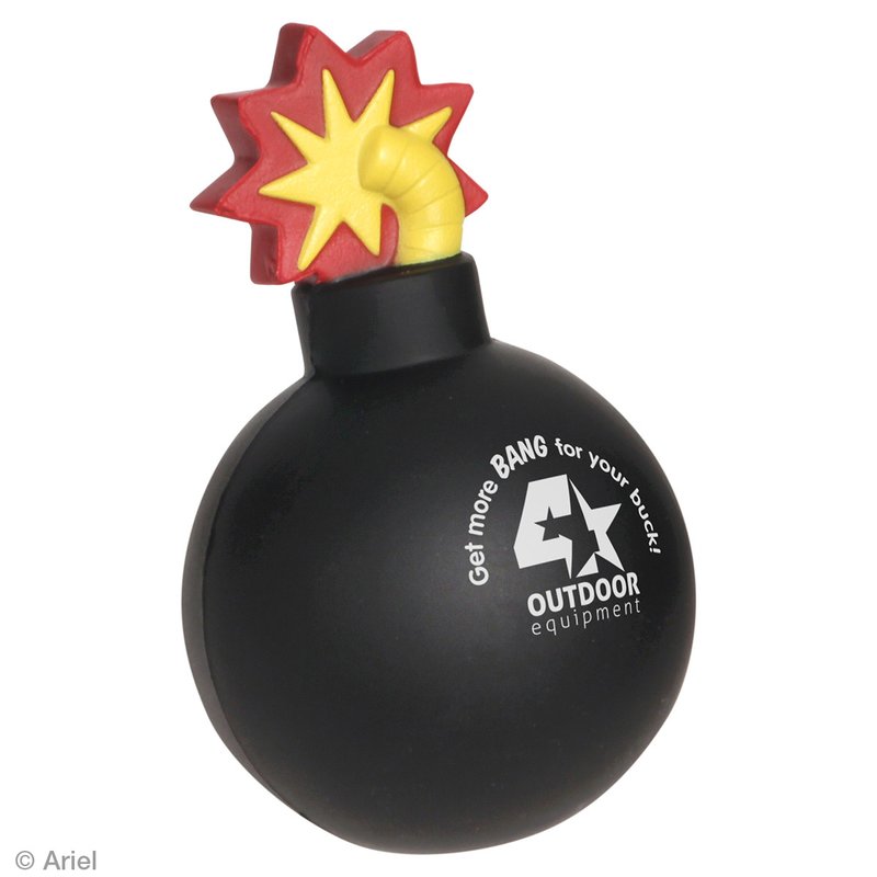 Main Product Image for Imprinted Stress Reliever Bomb With Fuse