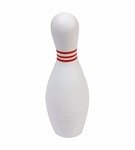 Stress Reliever Bowling Pin - White