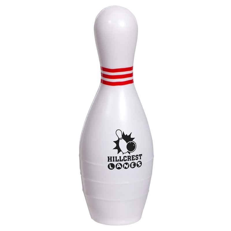 Main Product Image for Imprinted Stress Reliever Bowling Pin