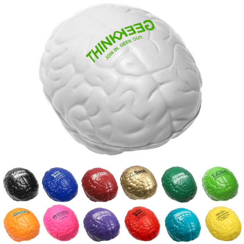 Main Product Image for Imprinted Stress Reliever Brain