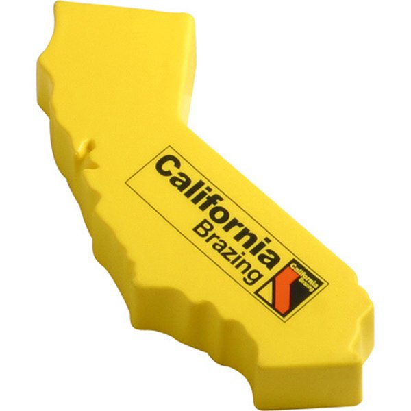 Main Product Image for Imprinted Stress Reliever California Shape