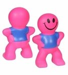 Stress Reliever Captain Smiley - Pink/Blue