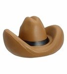 Stress Reliever Cowboy Hat - Brown